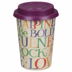 Emma Bridgewater Rainbow Toast Rice Husk Travel Cup - Stylish & Eco-Friendly Travel Mug -Campus Gifts Sales elite rt6100 emma bridgewater rainbow toast rice husk travel cup 3