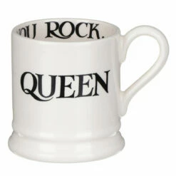 Emma Bridgewater Black Toast King Of Cool & Queen Of Rock Set Of Two Half Pint Mugs - New In -Campus Gifts Sales emma bridgewater 1kiq010013 king of cool queen of rock mugs 4