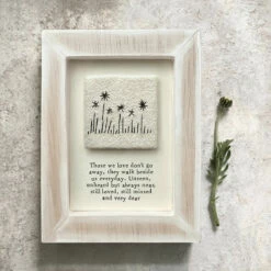 East Of India ‘Those We Love’ Wooden Sign - New In Home Décor -Campus Gifts Sales eoi 5081 east of india those we love wooden sign 1 1