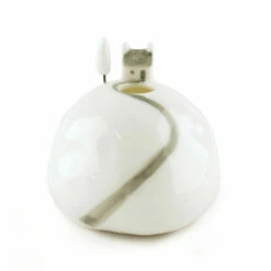 East Of India ‘House On Hill’ Round Vase - New In Collection -Campus Gifts Sales eoi 5749 east of india house on hill round vase 3