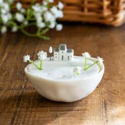 East Of India Waters Edge Flat Bud Vase - New In Home Décor