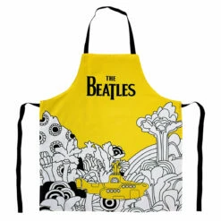 The Beatles Yellow Submarine Apron - New In - Fun Kitchen Accessory