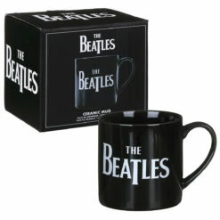The Beatles Logo Classic Mug - Official Merchandise - New In