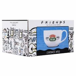 Friends Central Perk Large Boxed Ceramic Mug - Official TV Show Merchandise -Campus Gifts Sales half moon bay mugbfds03 friends central perk large boxed mug 4