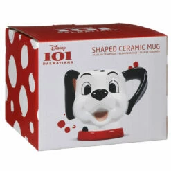 Disney 101 Dalmatians Shaped Mug - Unique New In Collectible 11 Disney 101 Dalmatians Shaped Mug - Unique New In Collectible -Campus Gifts Sales half moon bay mugddc17 disney 101 dalmatians shaped mug 4