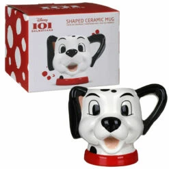 Disney 101 Dalmatians Shaped Mug - Unique New In Collectible