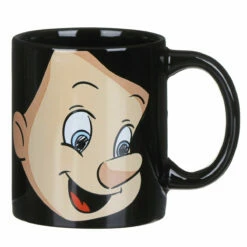 Disney Pinocchio Shaped Mug - New In Collection -Campus Gifts Sales half moon bay mugsdc04 disney pinocchio shaped mug 3