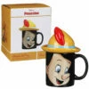 Disney Pinocchio Shaped Mug - New In Collection -Campus Gifts Sales half moon bay mugsdc04 disney pinocchio shaped mug 5