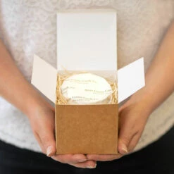 Home County Candle Co. The Cornwall - Rock Salt & Driftwood Soy Candle | Premium Scented Candle -Campus Gifts Sales home county candle box shot 3