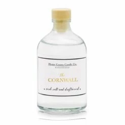 Home County Candle Co. The Cornwall - Rock Salt & Driftwood 100ml Reed Diffuser Refill | Long-Lasting Fragrance