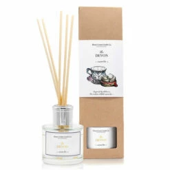 Home County Candle Co. The Devon - Cream Tea Reed Diffuser | Premium Scented Home Fragrance
