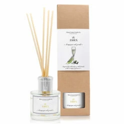 Home County Candle Co. The Essex - Champagne & Pomelo Reed Diffuser | Luxury Home Fragrance