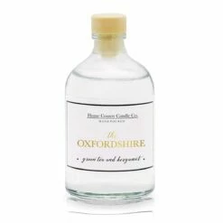 Home County Candle Co. The Oxfordshire - Green Tea & Bergamot 100ml Reed Diffuser Refill | Premium Home Fragrance