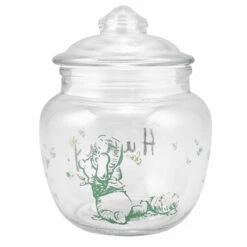 Winnie The Pooh Glass Honey Pot - New In