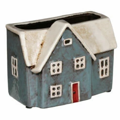 Shudehill Village Pottery Light Blue House Vase - Elegant Home Ornament 7 Shudehill Village Pottery Light Blue House Vase - Elegant Home Ornament -Campus Gifts Sales joe davies 291350 shudehill village pottery light blue house vase 1