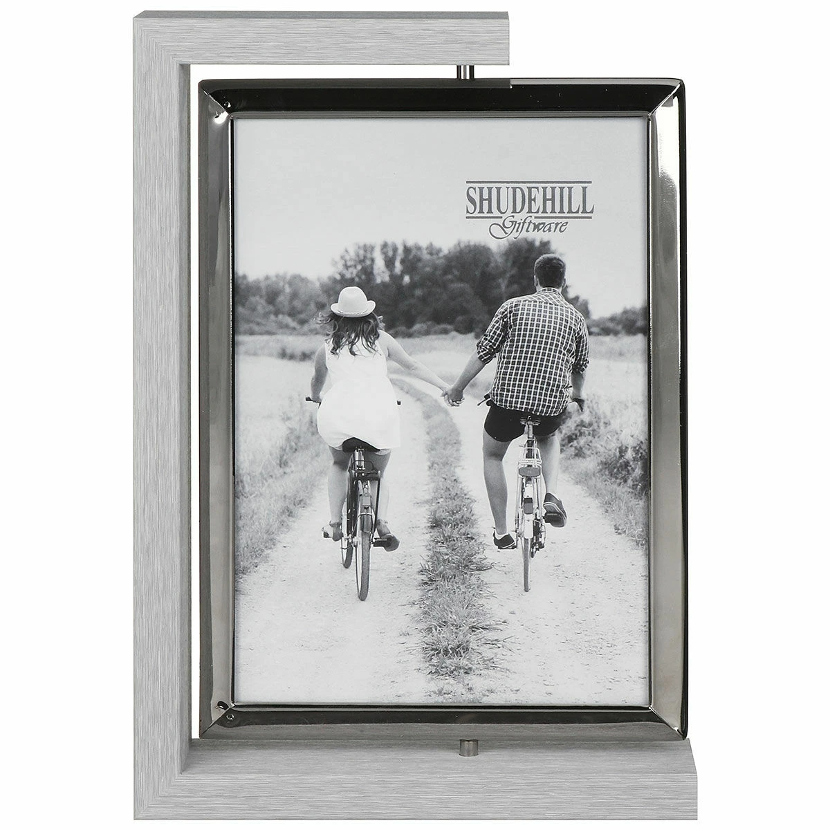 Shudehill Grey Wood Look 5x7 Rotating Portrait Photo Frame - New In 5 Shudehill Grey Wood Look 5x7 Rotating Portrait Photo Frame - New In - Image 3