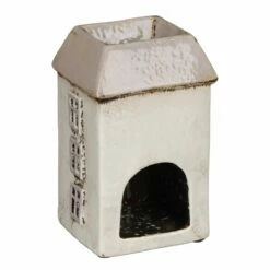 Shudehill Village Pottery Cream House Wax Melt & Oil Warmer - Elegant Ornament & Trinket -Campus Gifts Sales joe davies 320030 village pottery cream house wax melt oil warmer 2