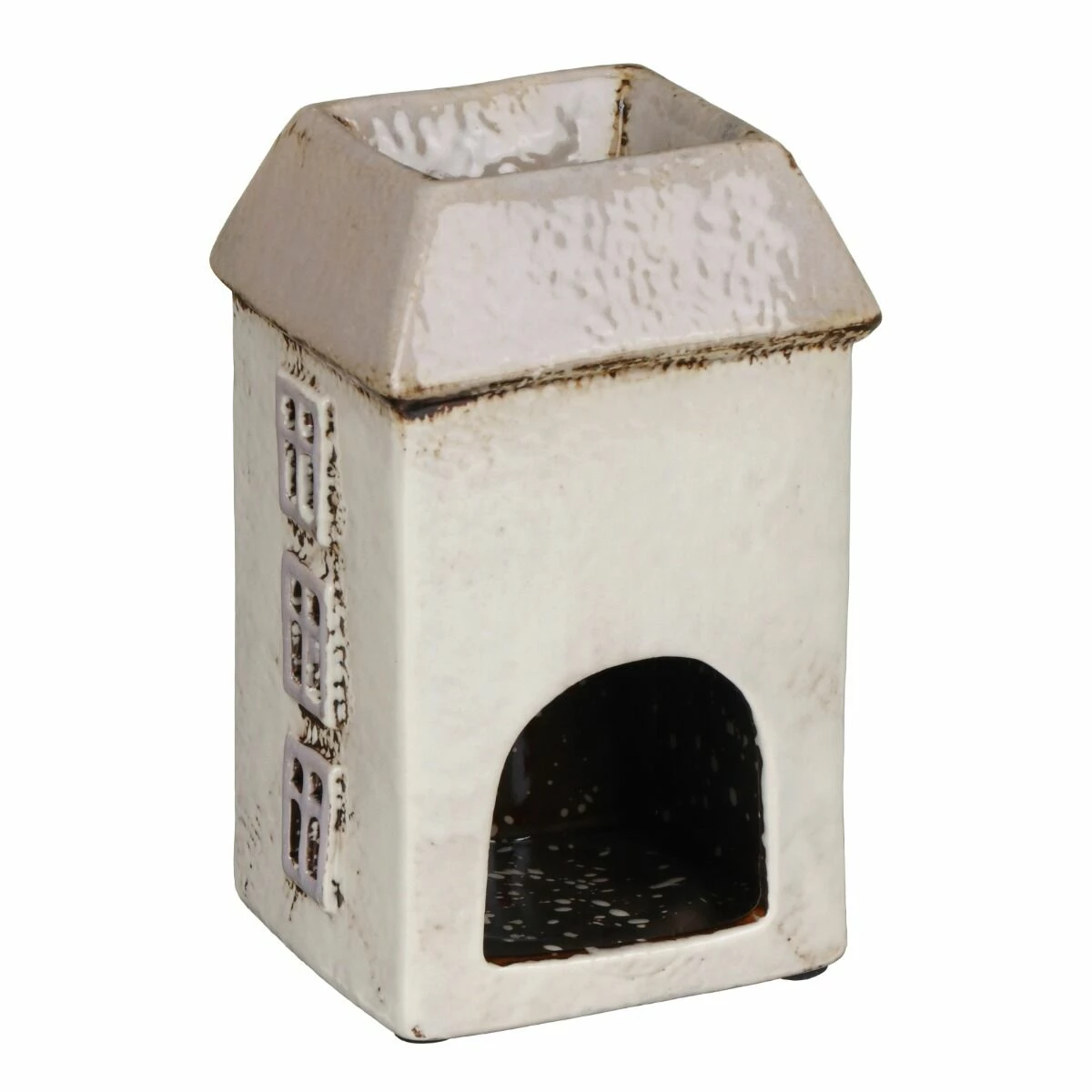 Shudehill Village Pottery Cream House Wax Melt & Oil Warmer - Elegant Ornament & Trinket - Image 3