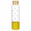 Joules Bees Glass Water Bottle | Eco-Friendly & Leak-Proof | 500ml -Campus Gifts Sales joules jls2101 j bee print glass water bottle 01