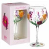 Lynsey Johnstone Hand Painted Honeysuckle Gin Glass - New In -Campus Gifts Sales lesser pavey lp48096 lynsey johnstone hand painted honeysuckle gin glass 1