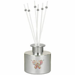 Desire Silver Butterfly Pomegranate Noir 200ml Reed Diffuser - New In Home Fragrance -Campus Gifts Sales lesser pavey lp49693 silver butterfly pomegranate noir 200ml reed diffuser 2
