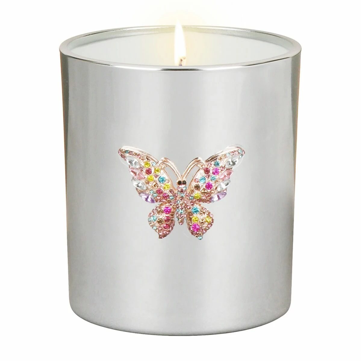 Desire Silver Butterfly Pomegranate Noir Soy Wax Candle | New In 6 Desire Silver Butterfly Pomegranate Noir Soy Wax Candle | New In - Image 4