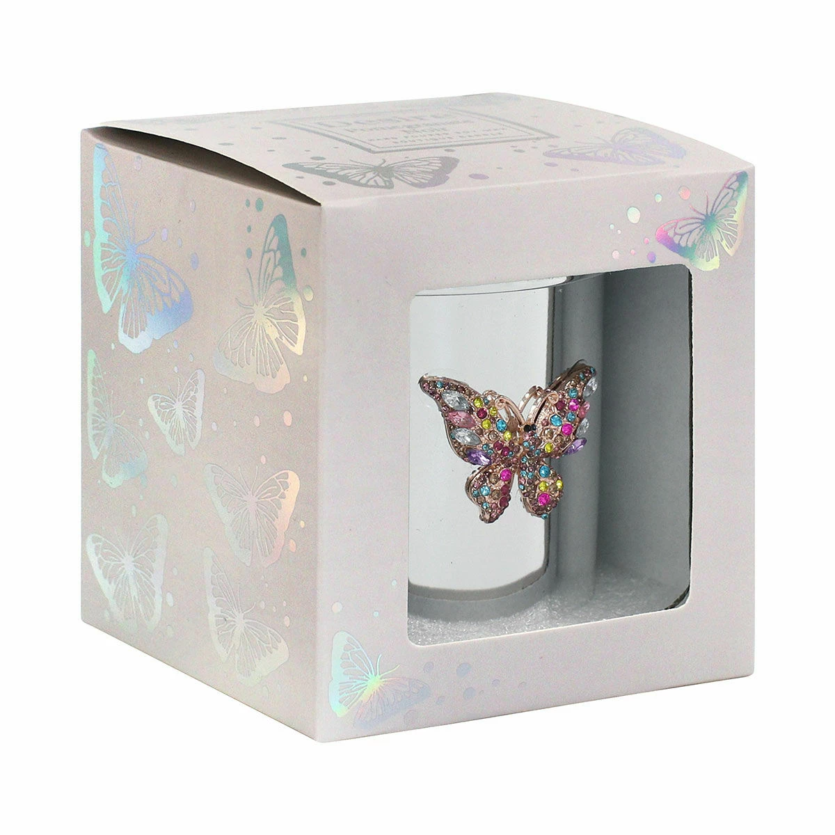 Desire Silver Butterfly Pomegranate Noir Soy Wax Candle | New In 8 Desire Silver Butterfly Pomegranate Noir Soy Wax Candle | New In - Image 6