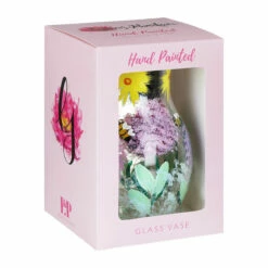 Lynsey Johnstone Hand Painted Alliums & Bees Posy Vase - New In -Campus Gifts Sales lesser pavey lp49757 lynsey johnstone alliums bees posy vase 3