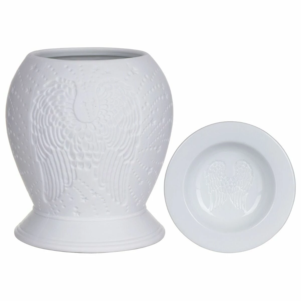 Desire Bulbous Angel Wings Aroma Ceramic Lamp Wax Melt Warmer | Elegant Home Fragrance Solution 4 Desire Bulbous Angel Wings Aroma Ceramic Lamp Wax Melt Warmer | Elegant Home Fragrance Solution - Image 2