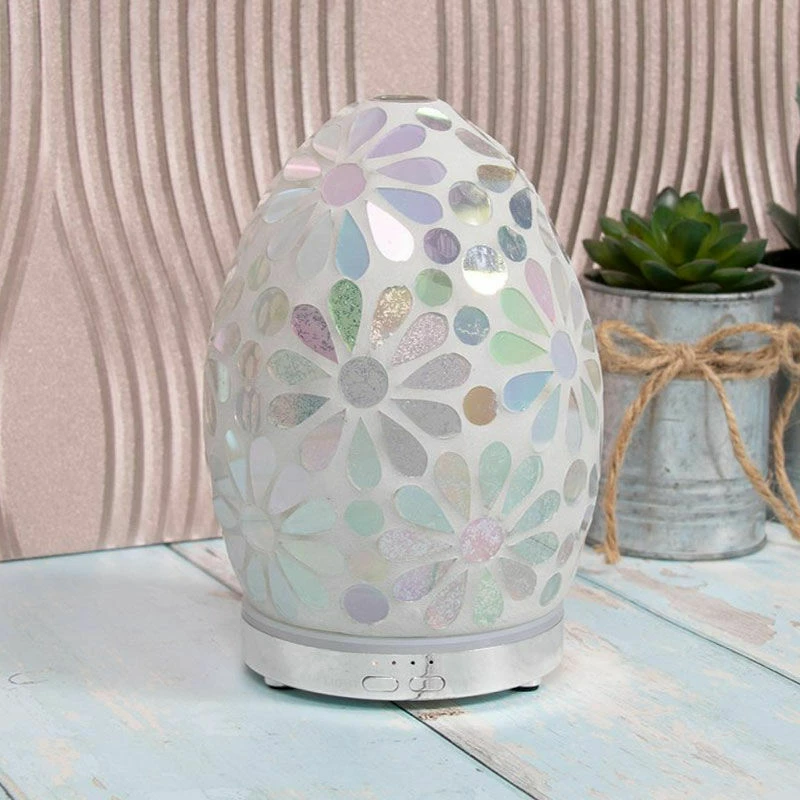 Desire White Flower Egg Colour Changing Aroma Humidifier | New In 5 Desire White Flower Egg Colour Changing Aroma Humidifier | New In - Image 3