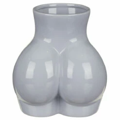 Desire Grey Body Derriere Vase | Elegant Ornament & Trinket -Campus Gifts Sales lesser and pavey lp48106 grey derriere vase 03