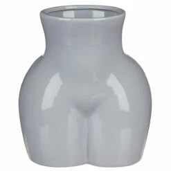 Desire Grey Body Derriere Vase | Elegant Ornament & Trinket -Campus Gifts Sales lesser and pavey lp48106 grey derriere vase 04