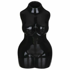 Desire Black Body Torso Vase - Elegant Modern Ornament for Home Décor -Campus Gifts Sales lesser and pavey lp48225 black body torso vase 2