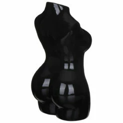 Desire Black Body Torso Vase - Elegant Modern Ornament for Home Décor -Campus Gifts Sales lesser and pavey lp48225 black body torso vase 4