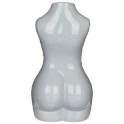 Desire Grey Body Torso Vase - Elegant Home Ornament & Trinket -Campus Gifts Sales lesser and pavey lp48226 grey body torso vase 3