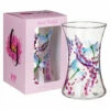 Lynsey Johnstone Hand Painted Dragonfly & Pink Flowers Hourglass Vase | Unique Ornament -Campus Gifts Sales lesser and pavey lp48333 dragonfly lynsey johnstone vase 03