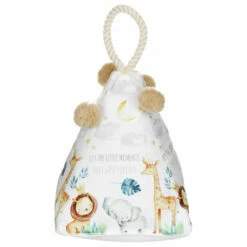 Little Moments Safari Fabric Doorstop - Stylish & Durable Home Decor -Campus Gifts Sales lesser and pavey lp49354 little moments safari fabric doorstop 3