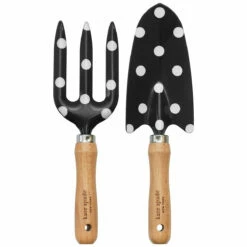 Kate Spade New York Picture Dot Garden Tool Set - New In Collection