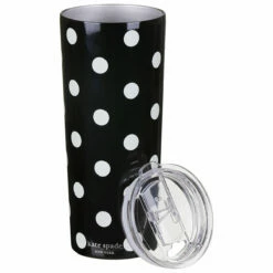 Kate Spade New York Picture Dot Stainless Steel Tumbler - Stylish Travel Mug -Campus Gifts Sales lifeguard press 235732 kate spade picture dot stainless steel tumbler 3