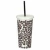 Kate Spade New York Flair Flora Tumbler With Straw | Insulated Water Bottle | Stylish Travel Flask 2 Kate Spade New York Flair Flora Tumbler With Straw | Insulated Water Bottle | Stylish Travel Flask -Campus Gifts Sales lifeguard press kate spade 192987 flair flora tumbler with straw 1