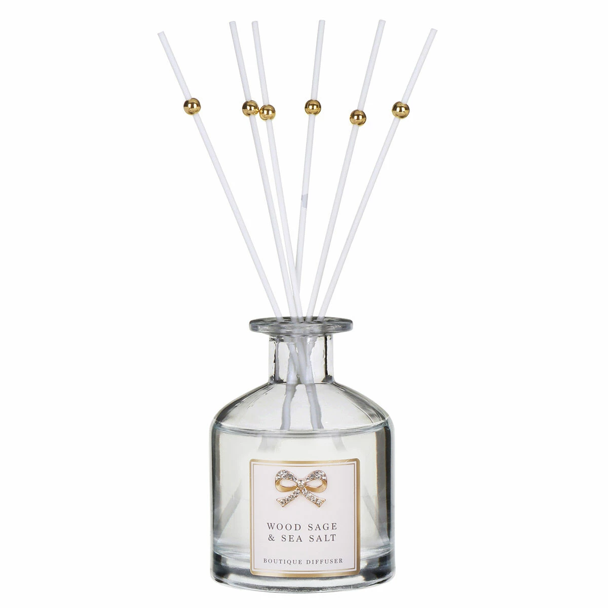 Boutique Wood Sage & Sea Salt 200ml Reed Diffuser | New In Home Fragrance 6 Boutique Wood Sage & Sea Salt 200ml Reed Diffuser | New In Home Fragrance - Image 4