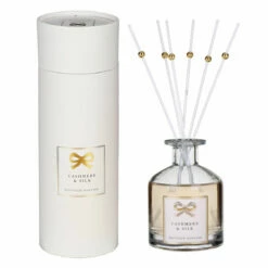 Boutique Cashmere & Silk 200ml Reed Diffuser - Luxurious Home Fragrance