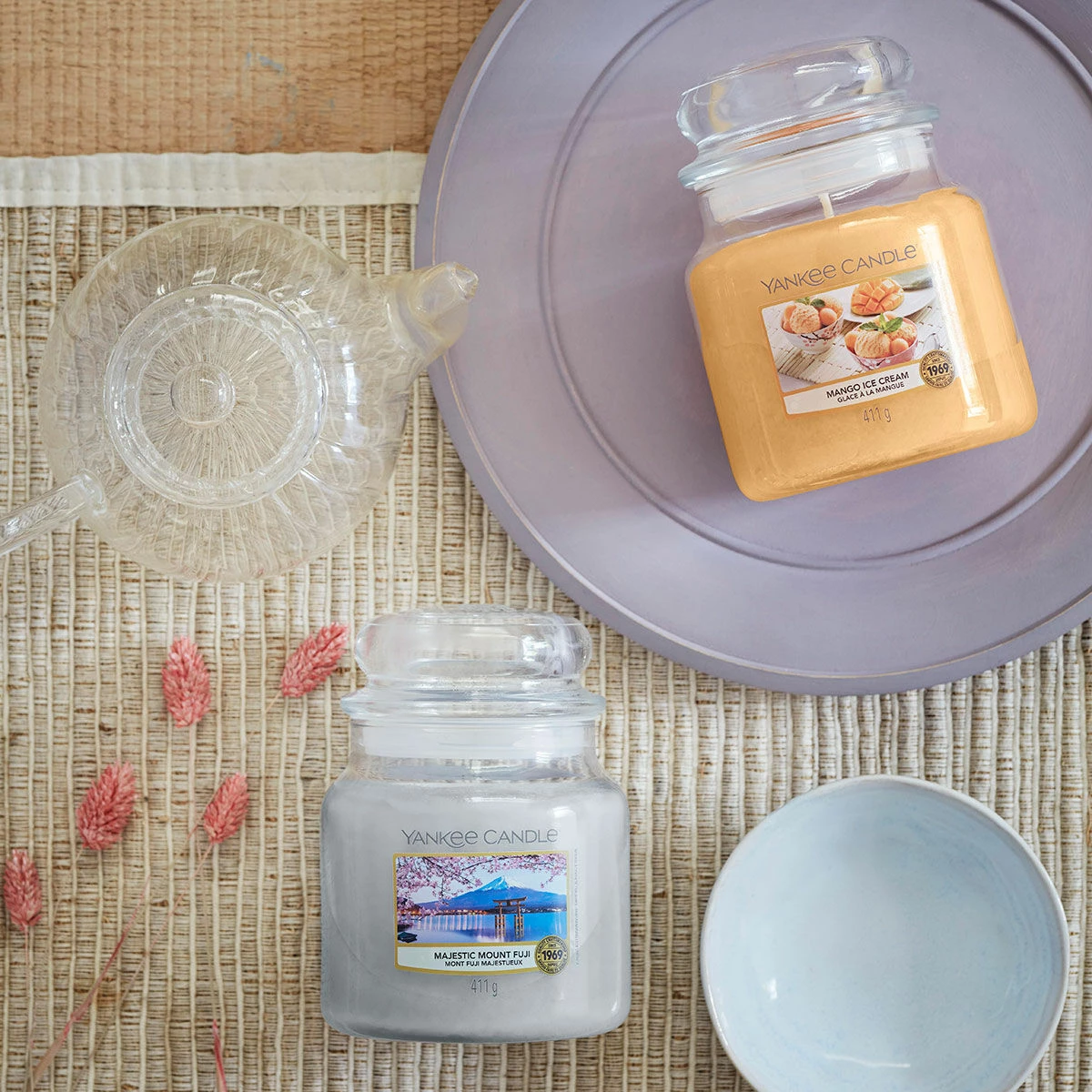 Yankee Candle Mango Ice Cream Medium Jar Candle - Long-Lasting Fragrance for Home 4 Yankee Candle Mango Ice Cream Medium Jar Candle - Long-Lasting Fragrance for Home - Image 2