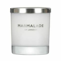 Marmalade Of London Bergamot & Soft Rose 230g Luxury Glass Soy Candle - New In -Campus Gifts Sales marmalade of london 11715 bergamot soft rose 230g luxury glass candle 2