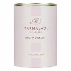 Marmalade Of London Peony Blossom 230g Luxury Glass Soy Candle | New In -Campus Gifts Sales marmalade of london 14051 peony blossom 230g luxury glass candle 4