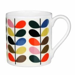 Orla Kiely Classic Multi Stem Fun Large Mug - Stylish and Functional