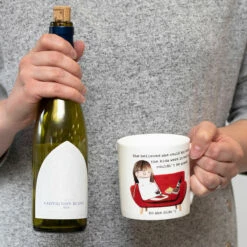 Rosie Made A Thing Kids In Bed Mug - Fun & Quirky Ceramic Coffee Cup -Campus Gifts Sales mclaggan rosie made a thing qrh03 kids in bed mug lifestyle 02