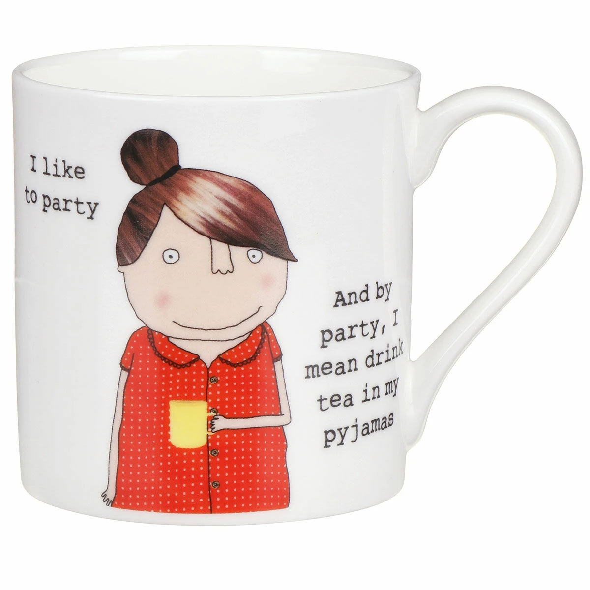 Rosie Made A Thing I Like To Party Mug - Funny Ceramic Coffee Cup 3 Rosie Made A Thing I Like To Party Mug - Funny Ceramic Coffee Cup