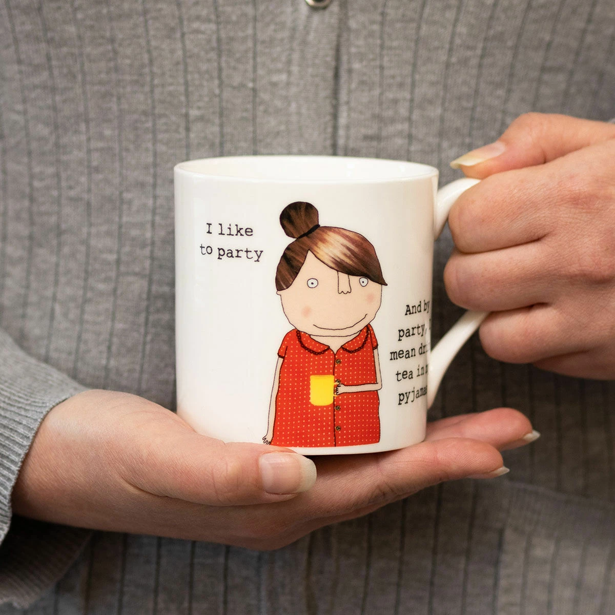 Rosie Made A Thing I Like To Party Mug - Funny Ceramic Coffee Cup 4 Rosie Made A Thing I Like To Party Mug - Funny Ceramic Coffee Cup - Image 2