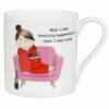 Rosie Made A Thing 'What A Day' Funny Ceramic Mug - Perfect Gift for Tea & Coffee Lovers -Campus Gifts Sales mclaggan rosie made a thing qrh50 what a day nothing happened mug 01